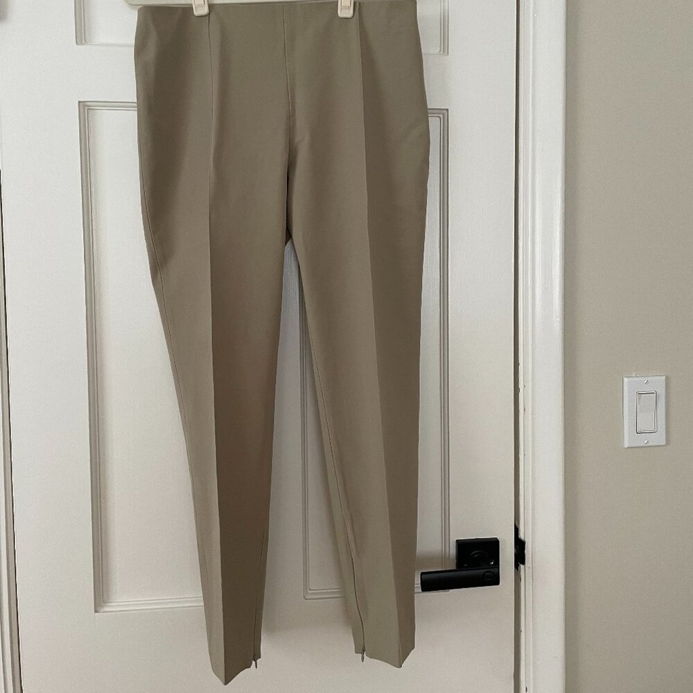 Theory Dress Trousers with side zippers Size 12 EUC